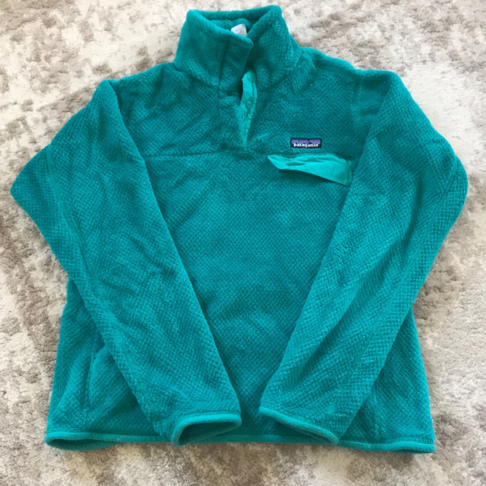 Patagonia Teal Pullover